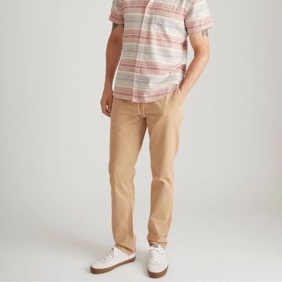 Marine Layer Saturday Pant Slim Fit Size Large Tall - Picture 11 of 11